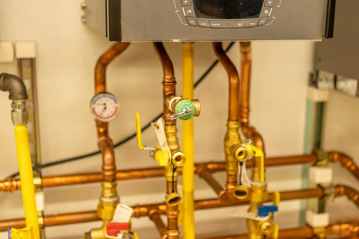 Licensed technician providing Slab Leak Repair for a homeowner in Center Line